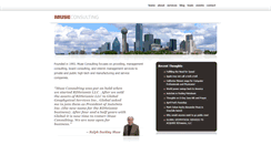 Desktop Screenshot of museconsulting.com